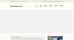 Desktop Screenshot of dualwaycourts.co.uk